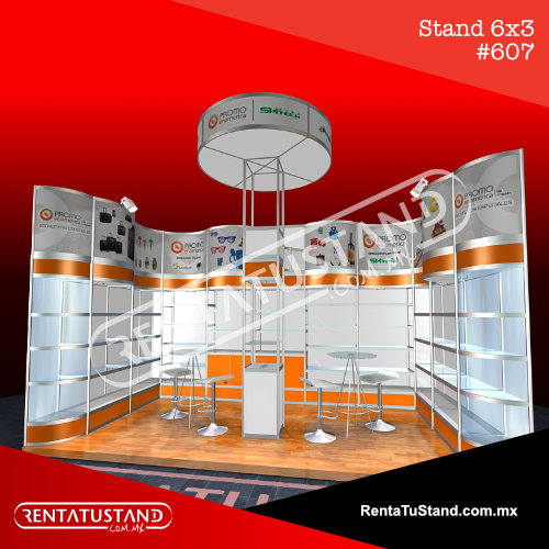 Stand cajón #607 en RentaTuStand