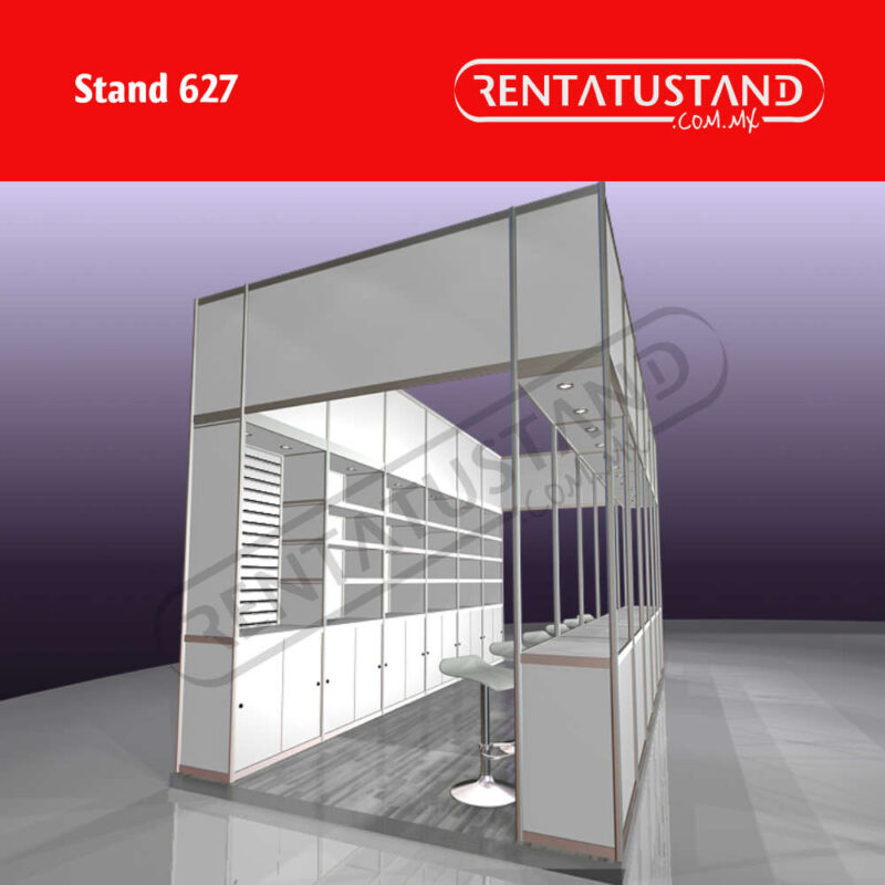 Stand 6x3 cabecera #627 renta tu stand