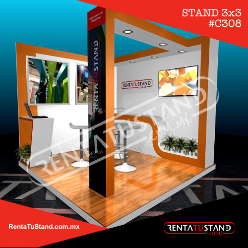 Stand custom c308 esquina