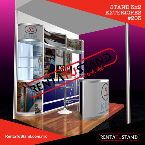 Stands para exteriores 3x2 cabecera 203