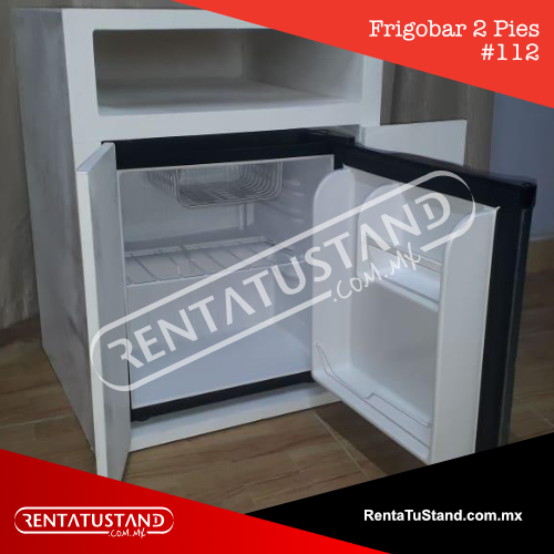 frigobar 2 pies en renta exclusiva para expos.