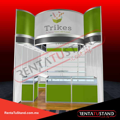 Renta de stand de aluminio 354A