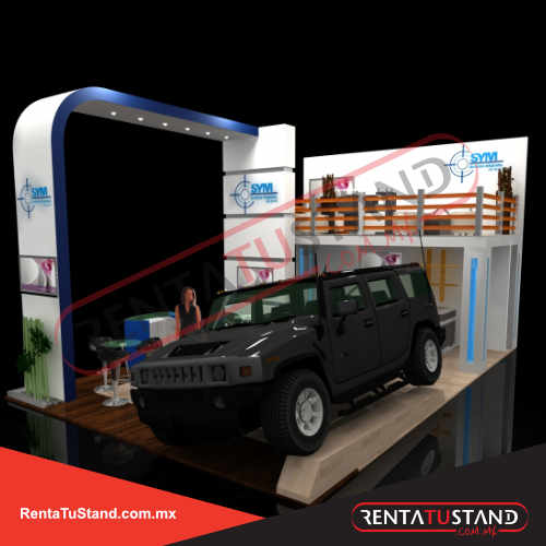 Renta de stand doble piso C813