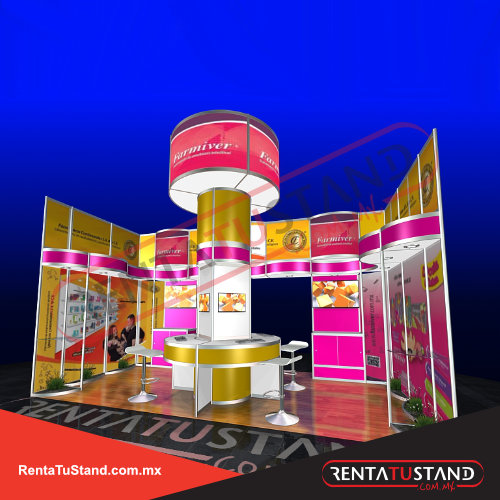 renta de stand 6x3 #647 en renta tu stand