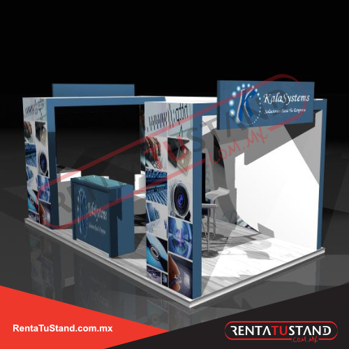 Renta de stand c633 6x2 esquina