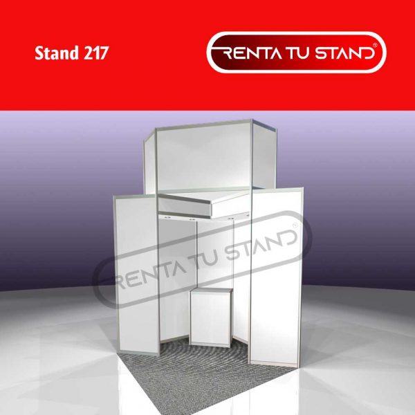 Stand 2x2 esquina #217 en rentatustand.com.mx