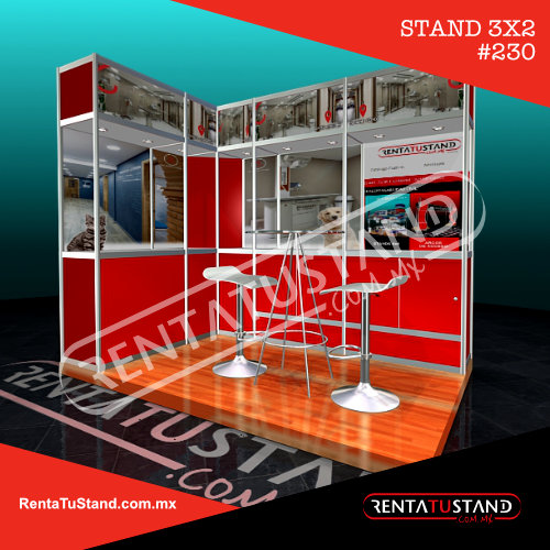 Stand en renta #230 3x2 esquina