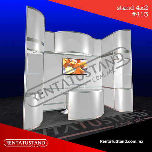 Stand en renta 4x2 #413 cajon rentatustand