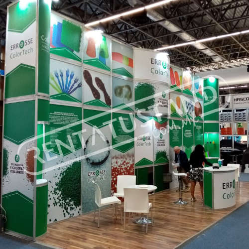 Stand en renta 9x3 de Aluminio