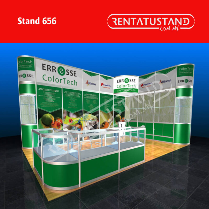 Stand 656 Esquina de aluminio