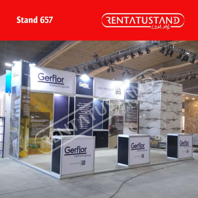 Stand 657 Cabecera de aluminio