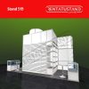 STAND 6X6 ISLA #519 EN ALUMINIO