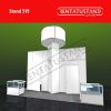 STAND 6X6 ISLA #519 EN ALUMINIO