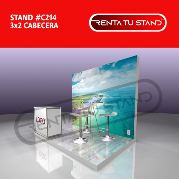 Stand c214 madera stand cabecera