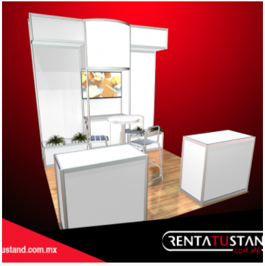 Stand 3x2 cabecera en aluminio #221A