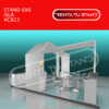 #C823 STAND CUSTOM ISLA 6X6