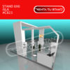 #C823 STAND CUSTOM ISLA 6X6