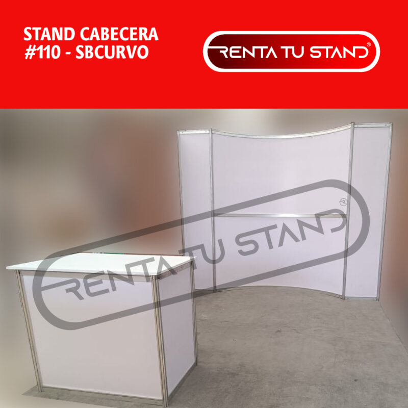 Stand Institucional Curvo #110