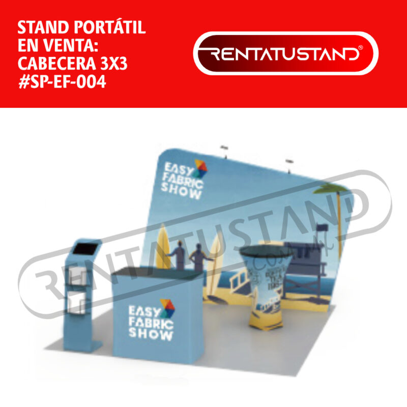 Stand publicitario portátil en venta