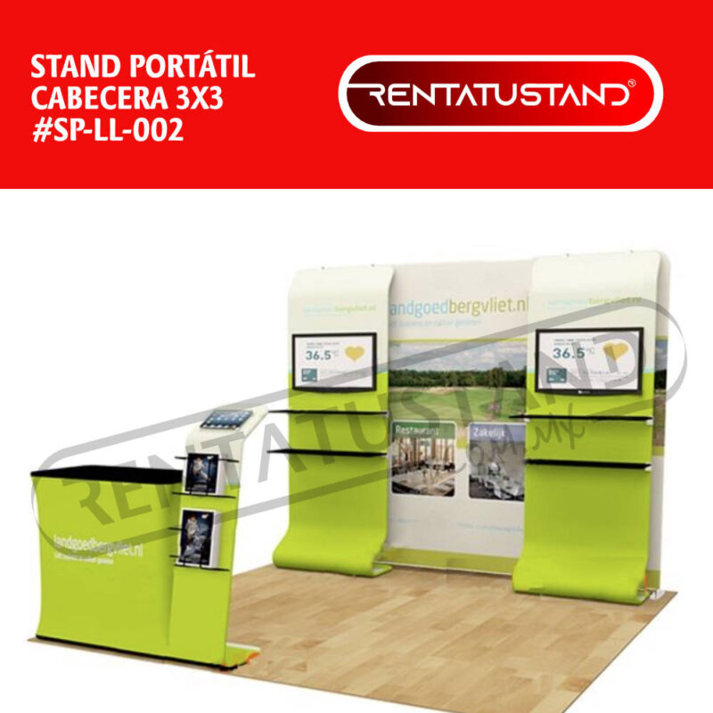 Stand publicitario portátil en venta