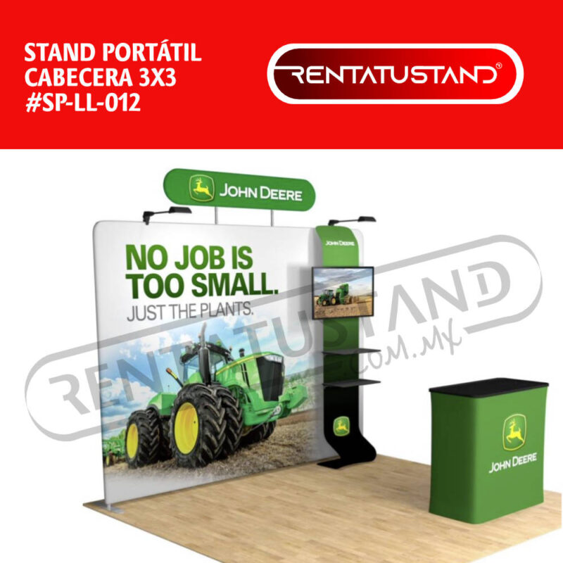 Stand publicitario portátil 3x3 en venta