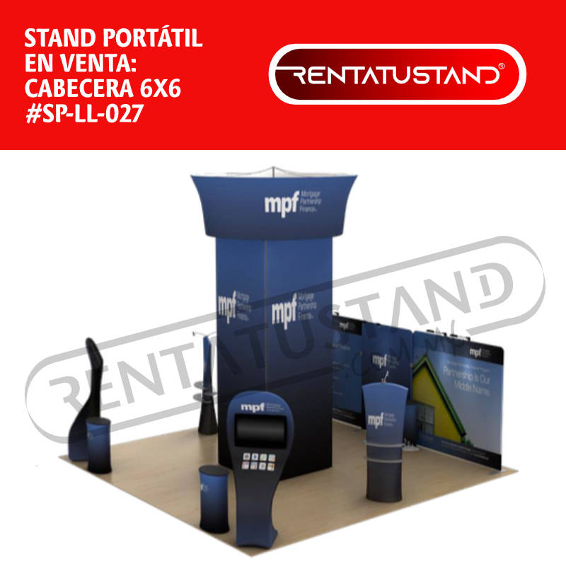 Stand publicitario portátil 6x6 en venta