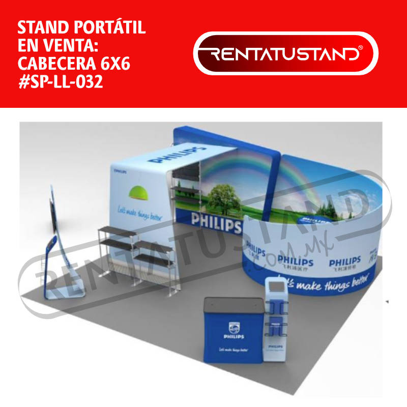 Stand publicitario portátil 6x6 en venta