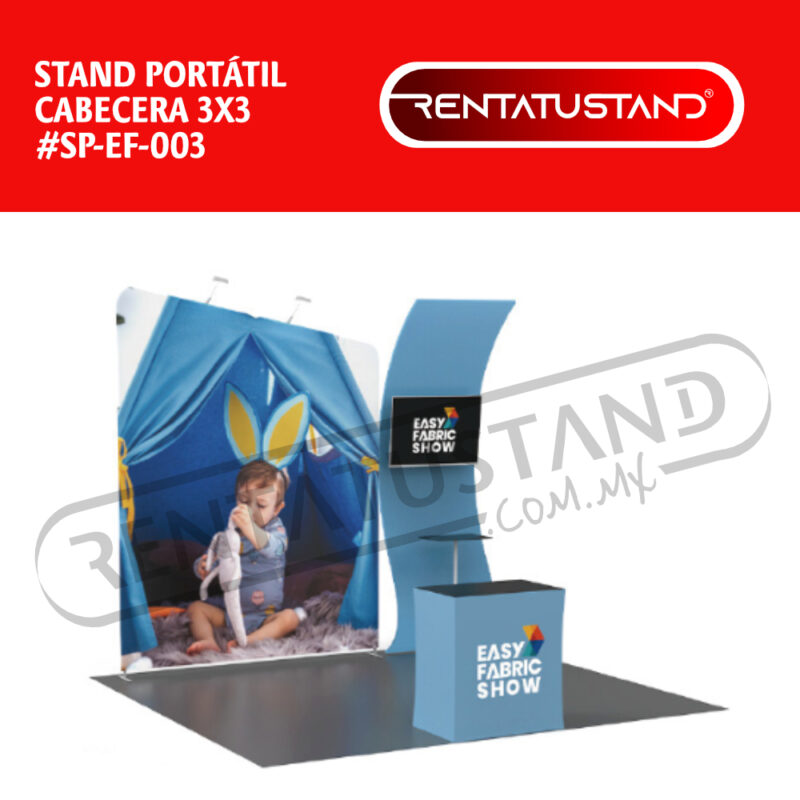 Stand publicitario portátil en venta