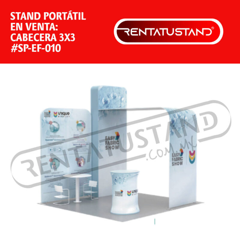 Stand publicitario portátil en venta