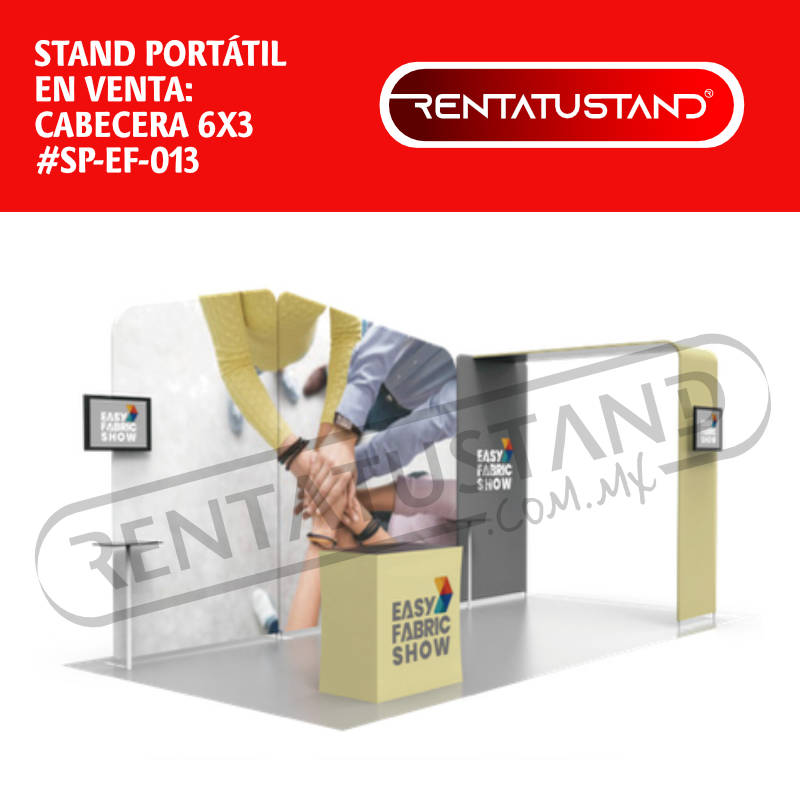 Stand publicitario portátil en venta