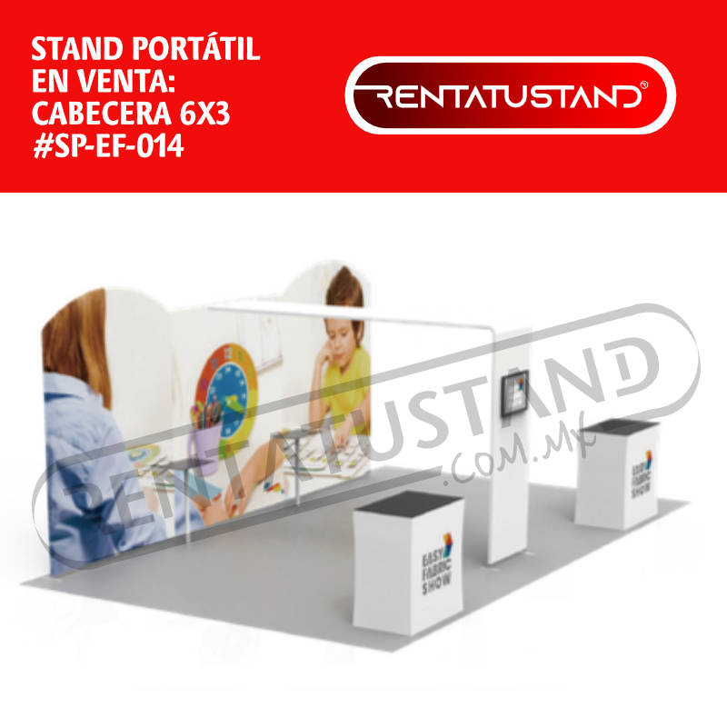 Stand publicitario portátil en venta