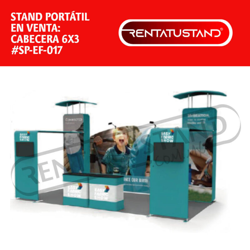 Stand publicitario portátil en venta