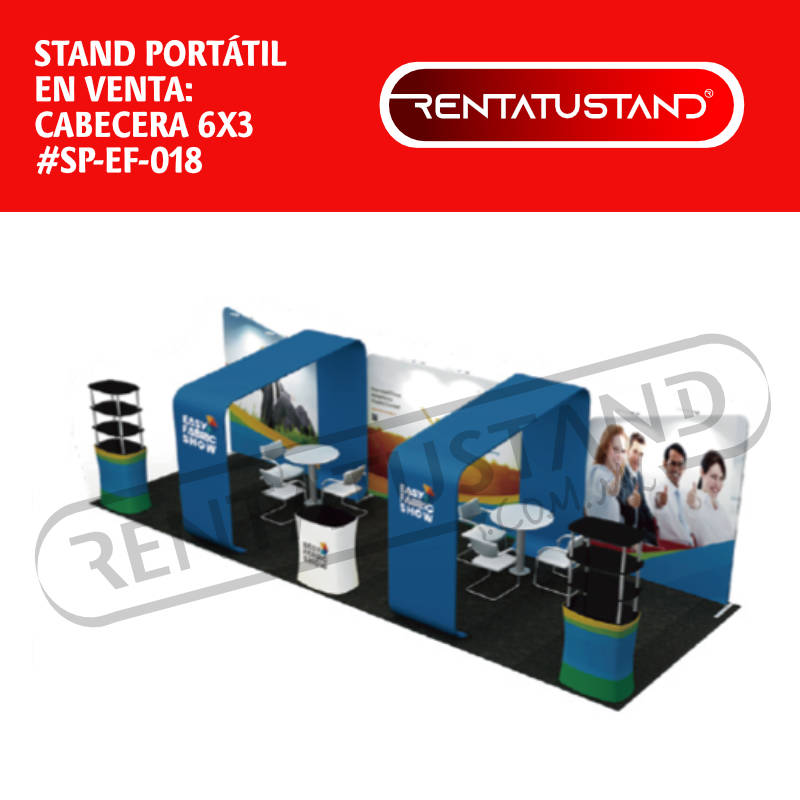 Stand publicitario portátil en venta