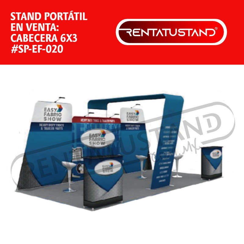 Stand publicitario portátil en venta