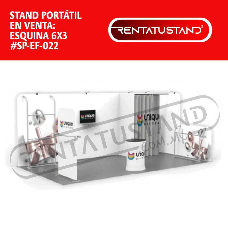 Stand publicitario portátil en venta