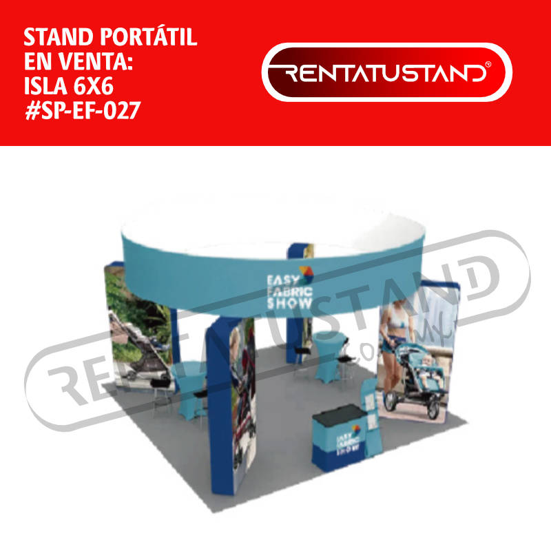 Stand publicitario portátil en venta