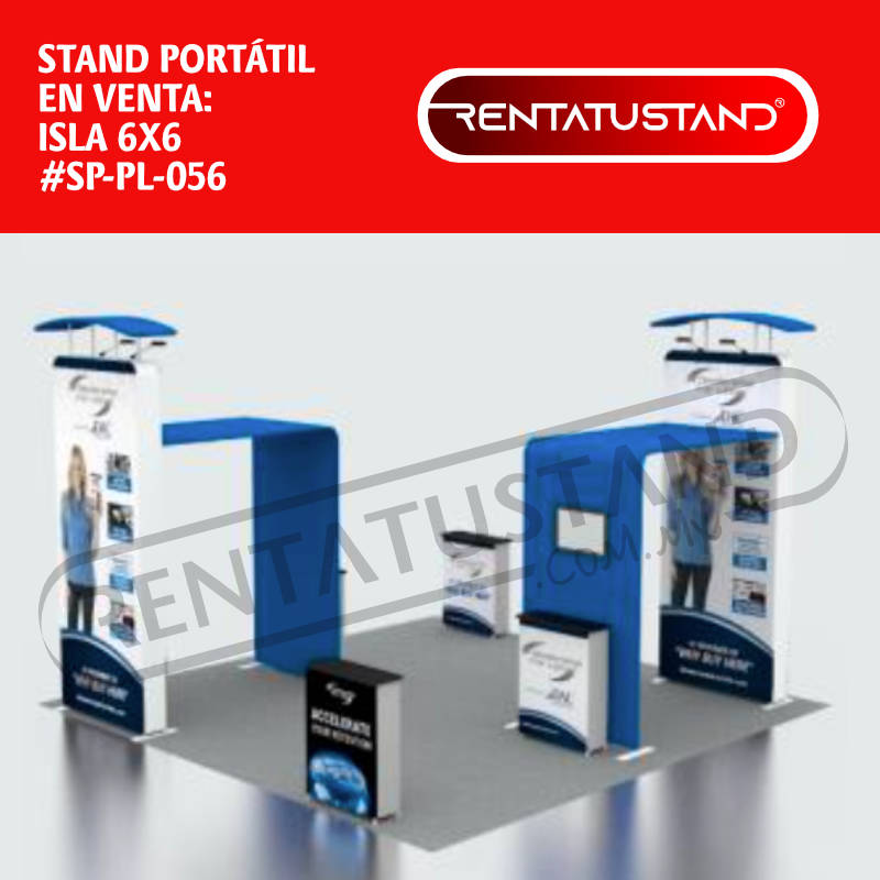 Stand publicitario portátil 6x6 en venta